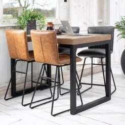 Malmo Reclaimed Timber 120cm Rectangular Bar Table 10 Malmo Reclaimed Timber 120cm Rectangular Bar Table -Housing Units Furniture Store b0669a04de14a1351cf254cc58660939