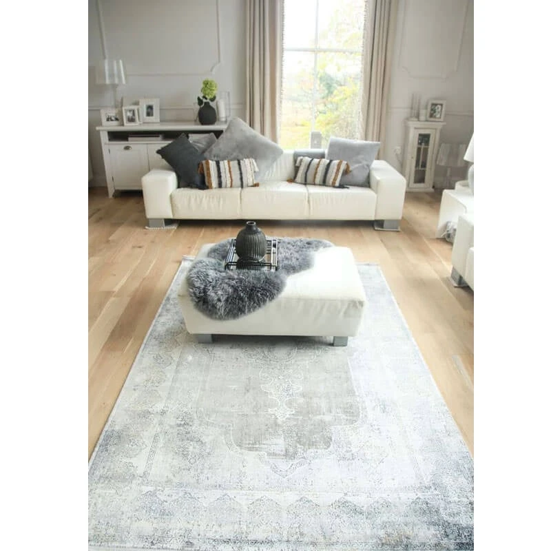 Toros Overdyed Frost Grey 160x230cm Rug 1 Toros Overdyed Frost Grey 160x230cm Rug
