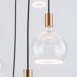 Aura Gold 6 Light Pendant Light Collection -Housing Units Furniture Store b156ab8d6eaf0641cb83f2dc98a42794 1