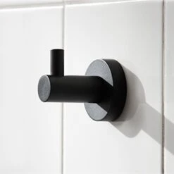 Miller Bond Black Single Bathroom Hook