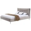 Avita Subtle Mink Velvet Kingsize Bed Frame