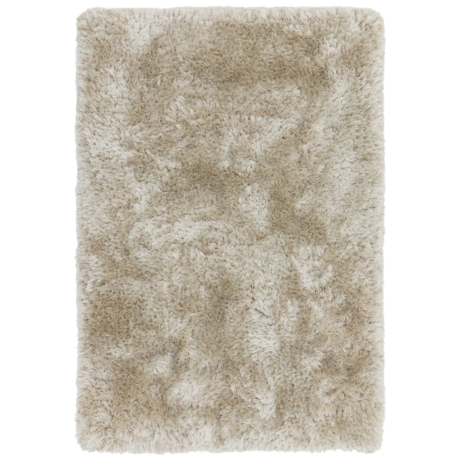 Plush Shaggy Pearl 70cm X 140cm Rug 1 Plush Shaggy Pearl 70cm X 140cm Rug