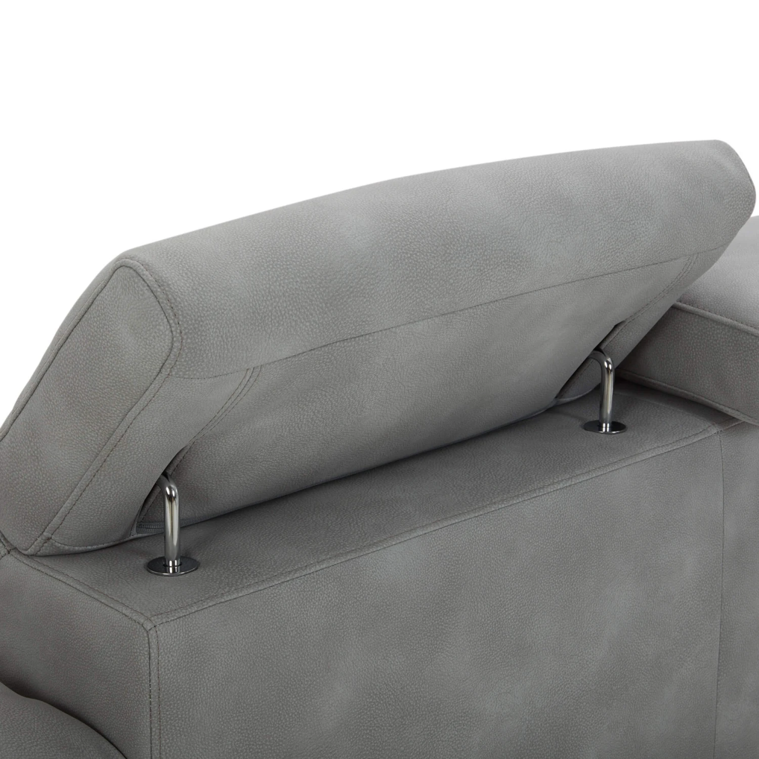 Casper Grey Fabric Corner Sofa (Right) 13 Casper Grey Fabric Corner Sofa (Right) - Image 13