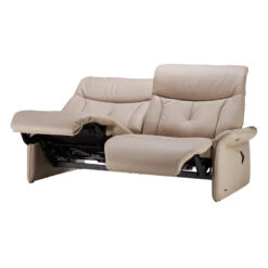 Himolla Lupo Cream Leather 3 Seater Electric Recliner Sofa -Housing Units Furniture Store b32e9f8571dff04bf8cc6cf179cae22b