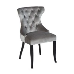 Monza Koto Grey High Gloss Large 196cm Extending Dining Table & 6 Gaudi Silver Velvet Chairs -Housing Units Furniture Store b389229919a61658656234581615e70a 1