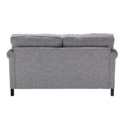 Buxton Grey Fabric Small 2 Seater Sofa -Housing Units Furniture Store b38e4264e8874b902ef310a858b59ab3