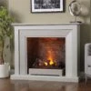 Napoli Terano Grey Electric Fire Suite