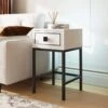 Frank Olsen Mia White Side Table