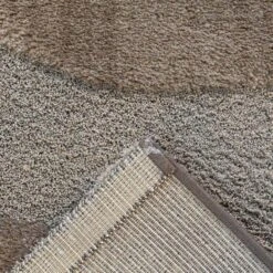 Cleo Wave Textured Taupe 200cm X 290cm Rug -Housing Units Furniture Store b4a7e7155bd01455cfe9ea3cb5e77c90