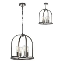 Lozan Pewter 4 Light Pendant 8 Lozan Pewter 4 Light Pendant -Housing Units Furniture Store b5b26db958260199a56db6c84969bb19