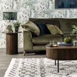 Annika Smoked Oak Slatted Sliding 2 Door Coffee Table -Housing Units Furniture Store b62d29116f5f5fde6a4bda697950c4c4