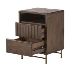 Andria Reclaimed Pine Solid Bedside Table -Housing Units Furniture Store b69178733cb1d9df170bb048bcdae975