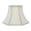 Bowed Hexagonal Cream Lamp Shade Collection