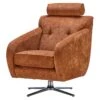 Morgan Caramel Swivel Chair