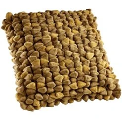 Dreamweavers Pebble Mustard Cushion