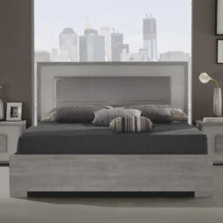 Ovidia Grey Bedroom Collection