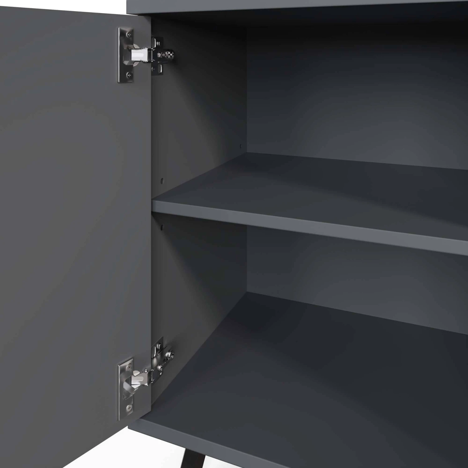 Frank Olsen Elevate Grey LED & Wireless Charging Sideboard 6 Frank Olsen Elevate Grey LED & Wireless Charging Sideboard - Image 6