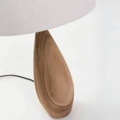 Teardrop Natural Wood Table Lamp -Housing Units Furniture Store b9c1cfdc7978009260b9262c49cb7566