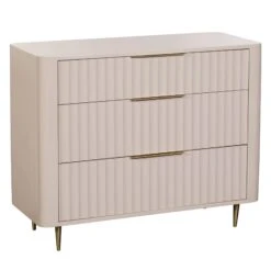 Lisette Ivory 3 Drawer Chest -Housing Units Furniture Store b9c39db11d6af0c15c39c65b5d5e8319