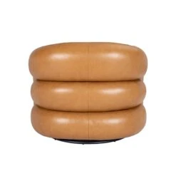 Glass House Arlo Brown Leather Swivel Chair -Housing Units Furniture Store b9d2c67d7874226f2c6506c3322ade9e