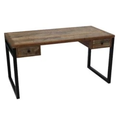 Malmo Reclaimed Timber Rectangular Desk -Housing Units Furniture Store ba061960c6b940e58997841840540292
