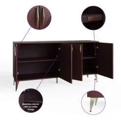 Frank Olsen Ava Mulberry Sideboard -Housing Units Furniture Store ba40c757b127b508563ace2f461d05c5 1