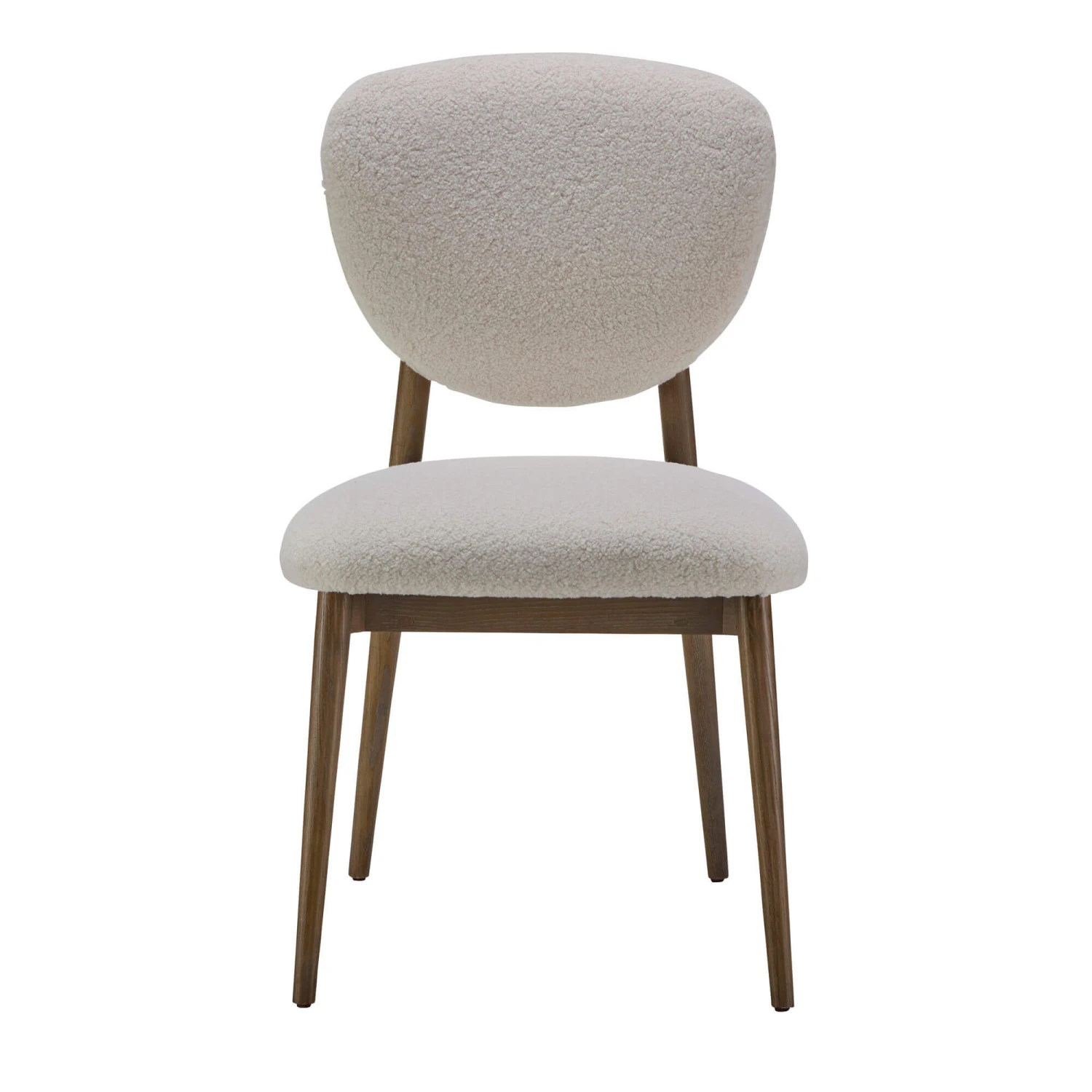 Eden 240cm Elm Wood Dining Table With 6 Theo Cream Fabric Dining Chairs 7 Eden 240cm Elm Wood Dining Table With 6 Theo Cream Fabric Dining Chairs - Image 7