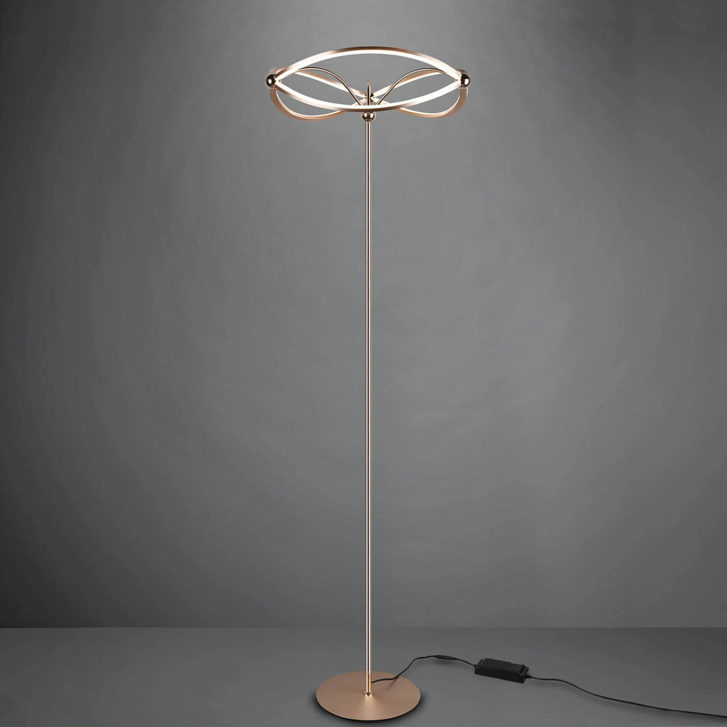 Charm Gold Floor Lamp 2 Charm Gold Floor Lamp - Image 2