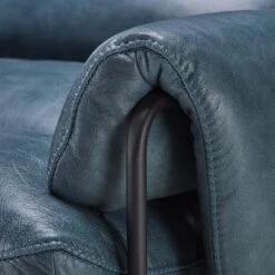 Bronx Blue Leather Lounge Chair -Housing Units Furniture Store bc19ec2575b0099cc046aa9ed7b2b6a4