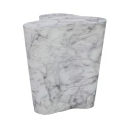 Cassian White Marble Effect Side Table 14 Cassian White Marble Effect Side Table -Housing Units Furniture Store bc697b6609a5b86597a6fef4f271ef3c