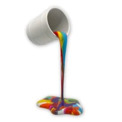 Bag & Bones Rainbow Paint Pot Sculpture