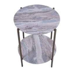Libra Toronto Round Marble Side Table -Housing Units Furniture Store bd442f5e18941761b00e2007917c863d
