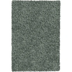 Twilight Green Shaggy Rug Collection