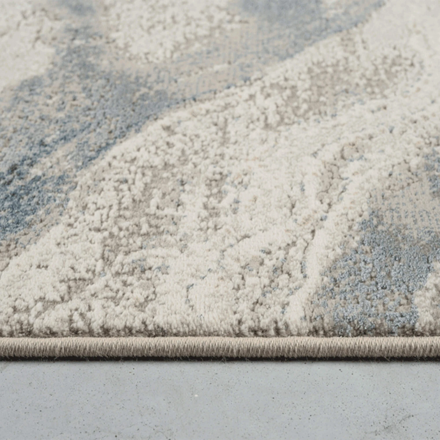 Canyon Blue Ivory 200cm X 290cm Rug 2 Canyon Blue Ivory 200cm X 290cm Rug - Image 2