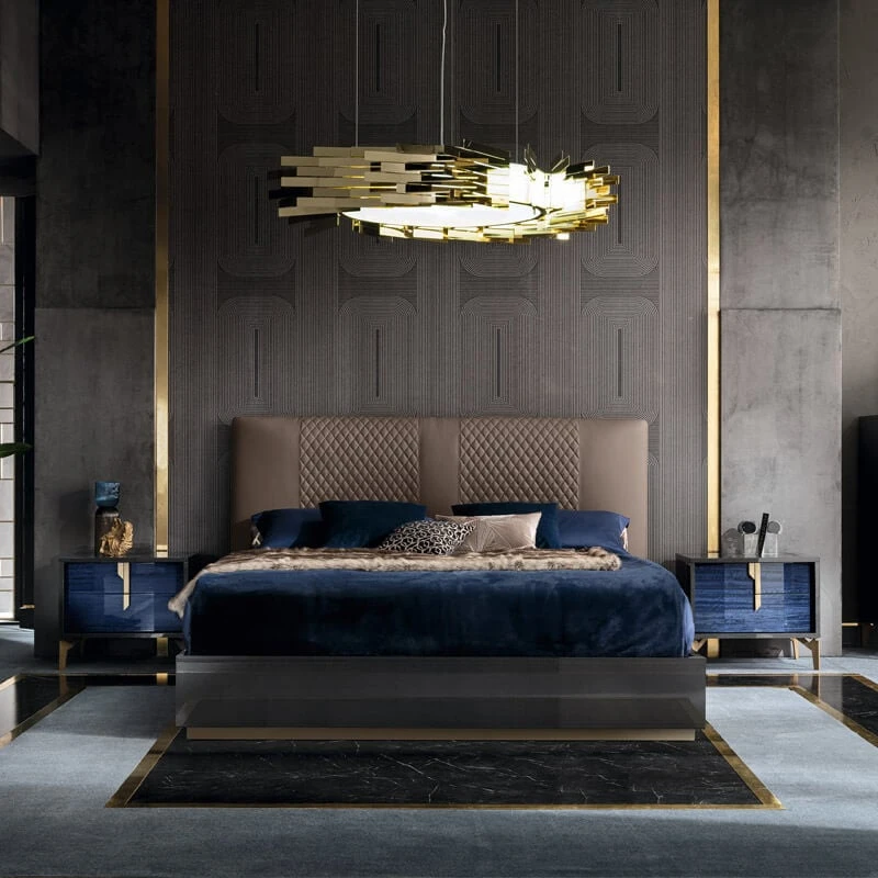 Celeste High Gloss 150cm Kingsize Bed Frame 1 Celeste High Gloss 150cm Kingsize Bed Frame