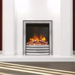 Pryzm Classic Devotion Chrome Inset Electric Fire -Housing Units Furniture Store be2a116bf7ab9651139d570abf90fff5