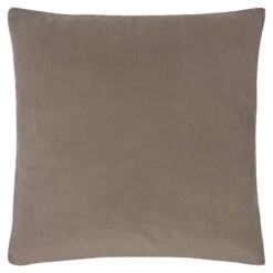 Sunningdale Mink Velvet Square Cushion