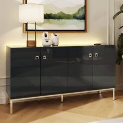 Frank Olsen Lyra Midnight Black Large Sideboard