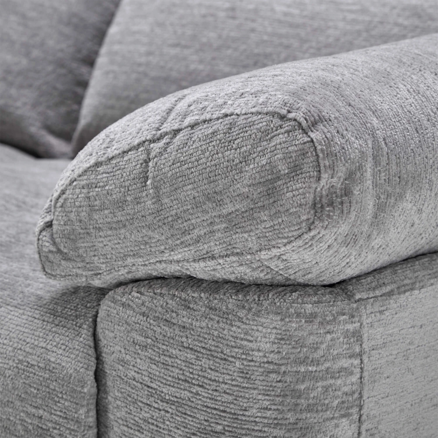 Dante Grey Fabric 2 Seater Electric Recliner Sofa 9 Dante Grey Fabric 2 Seater Electric Recliner Sofa - Image 9