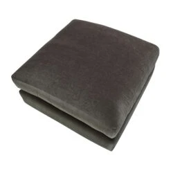 Gabriella Dusk Charcoal Fabric Footstool -Housing Units Furniture Store c23fcdb782d24231f6fce9b1b0b3e1a6
