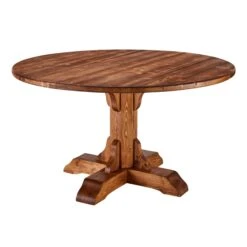 Sienna Round Reclaimed Wood Dining Table