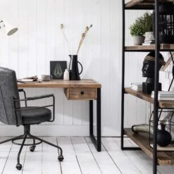 Malmo Reclaimed Timber Tall Bookcase -Housing Units Furniture Store c4784f75f36c956e8edea3276f8fe445