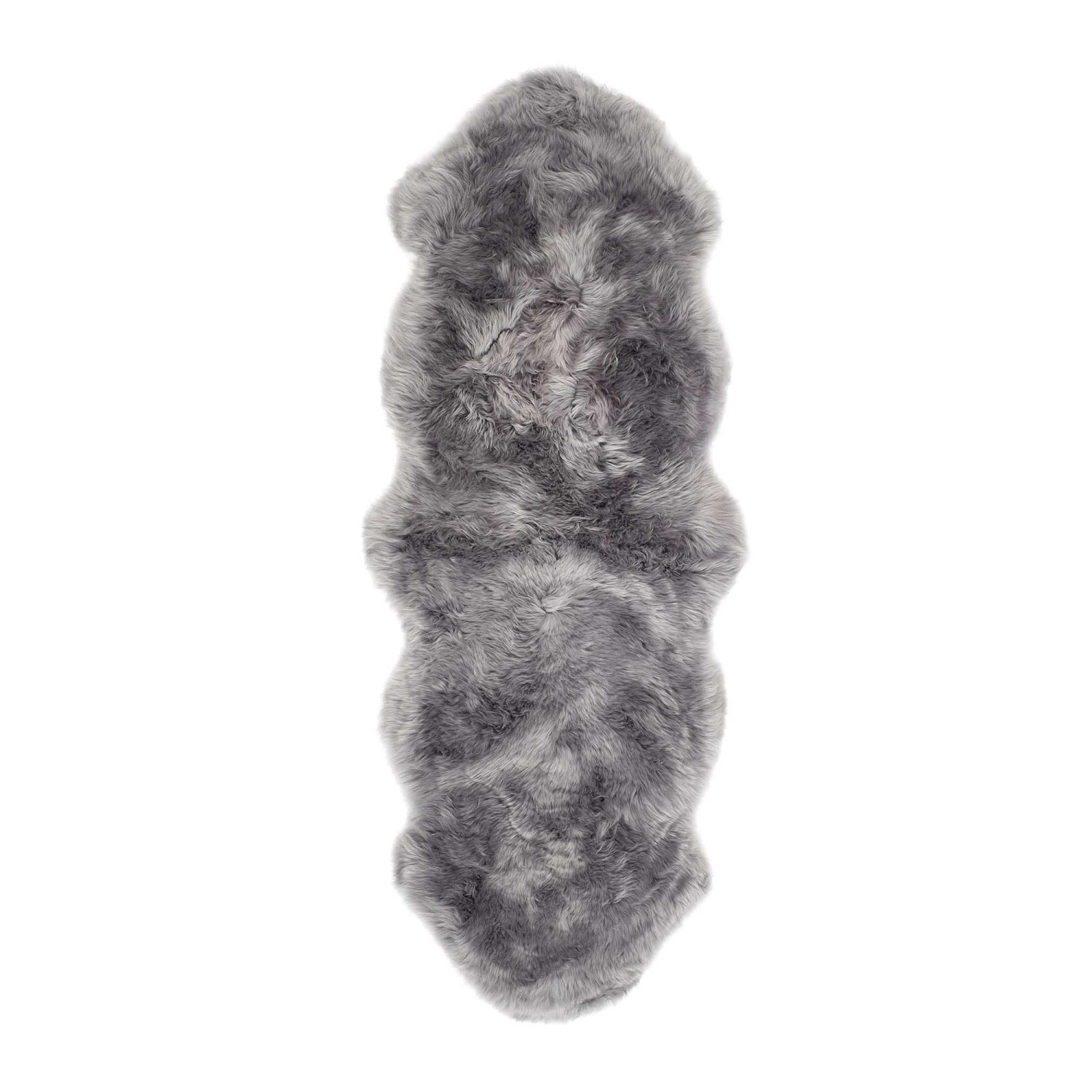 Sheepskin Grey Double Rug 3 Sheepskin Grey Double Rug - Image 3