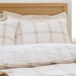 Oxton Check Natural Superking Duvet Set 9 Oxton Check Natural Superking Duvet Set -Housing Units Furniture Store c52297e7a9cff7e1d93f264b4f8f1740