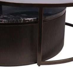 Libra Belvedere Black Nesting Coffee Tables -Housing Units Furniture Store c615505efd5d6241fc7a80227a14437e