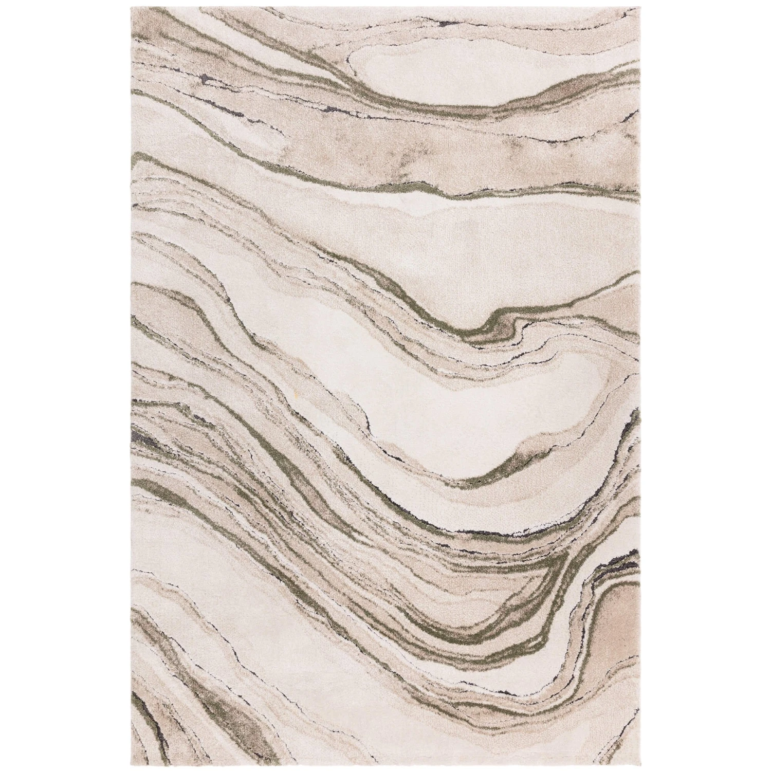 Mirage Quartz Green 120cm X 170cm Rug 2 Mirage Quartz Green 120cm X 170cm Rug - Image 2