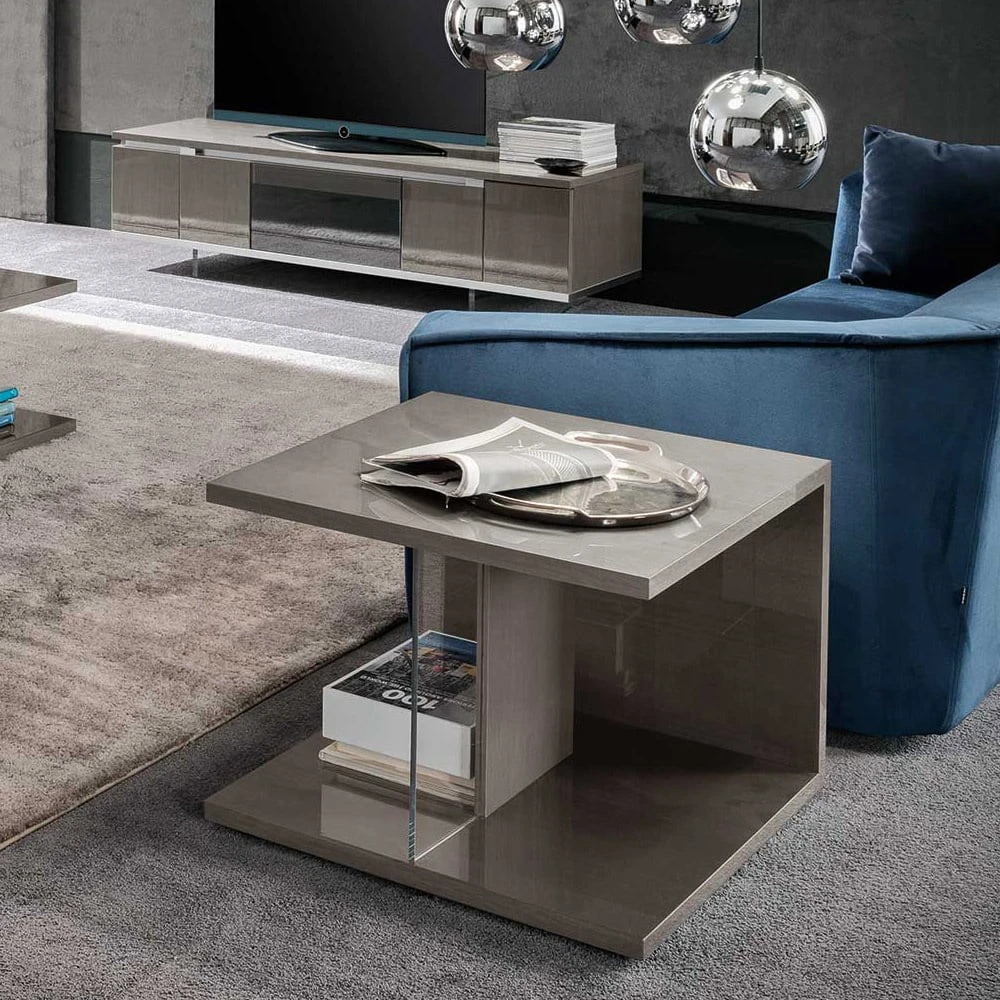 Montella High Gloss Lamp Table 2 Montella High Gloss Lamp Table - Image 2