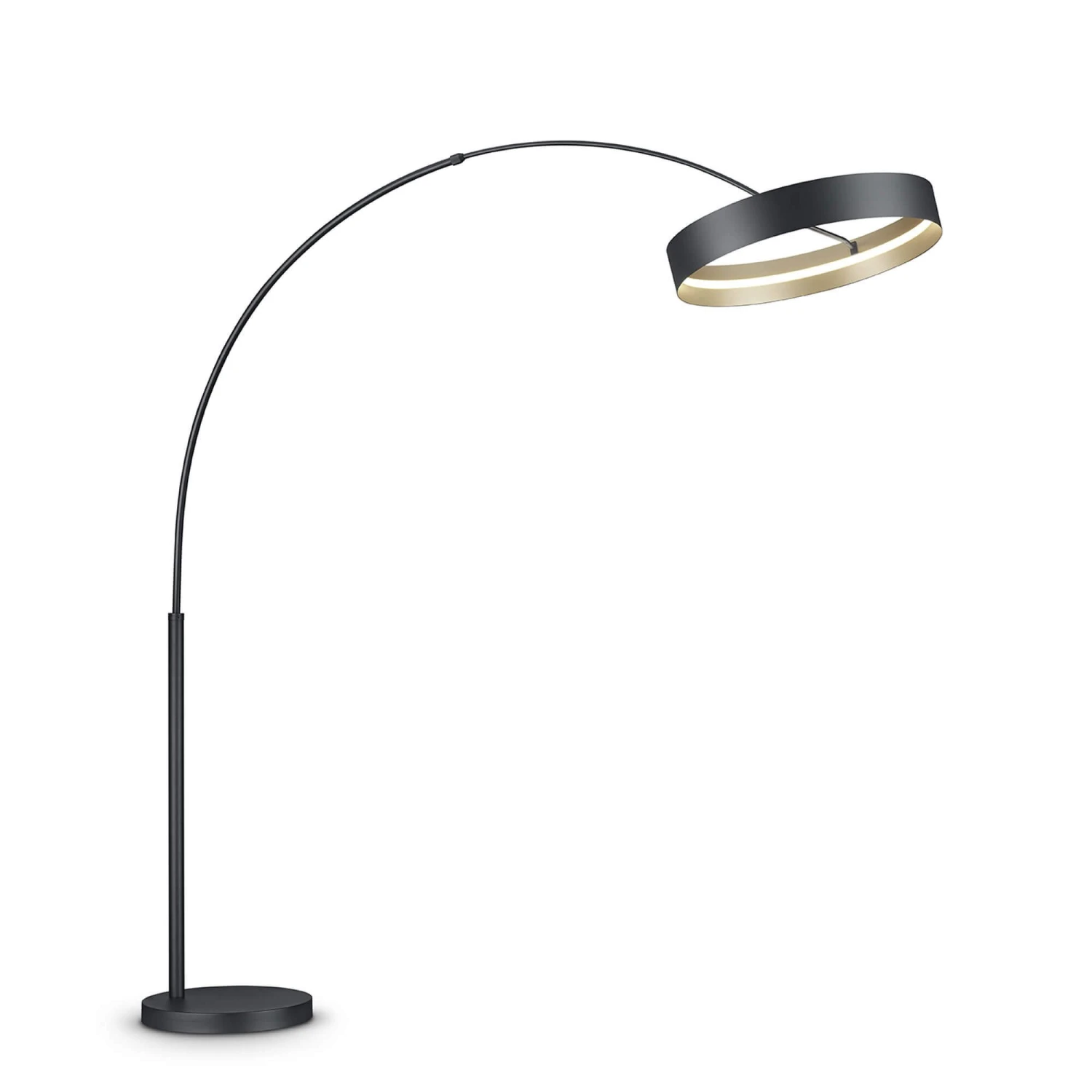 Boucle Graphite Overreach Floor Lamp 2 Boucle Graphite Overreach Floor Lamp - Image 2