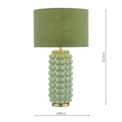 Bobble Green Ceramic Table Lamp -Housing Units Furniture Store c898f969b6ec07fe066a6b2d931b2ae1