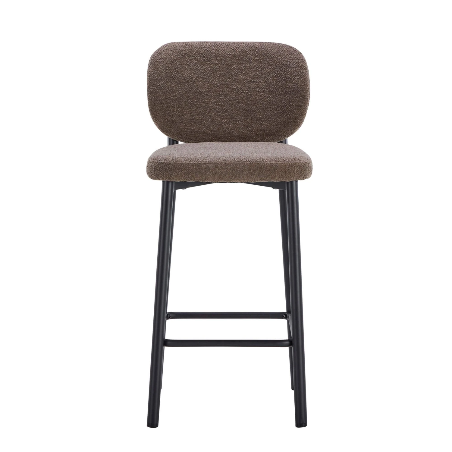 Sofia Brown Boucle Counter Bar Stool 3 Sofia Brown Boucle Counter Bar Stool - Image 3